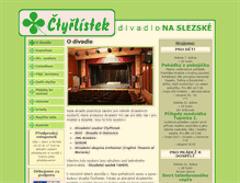 Tablet Screenshot of divadloctyrlistek.cz